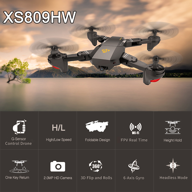 Đánh giá Flycam VISUO XS809HW