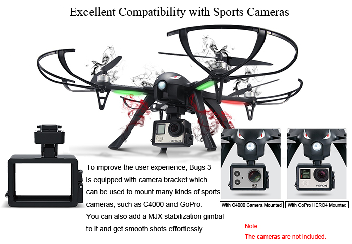 Flycam mjx hot sale bugs 3