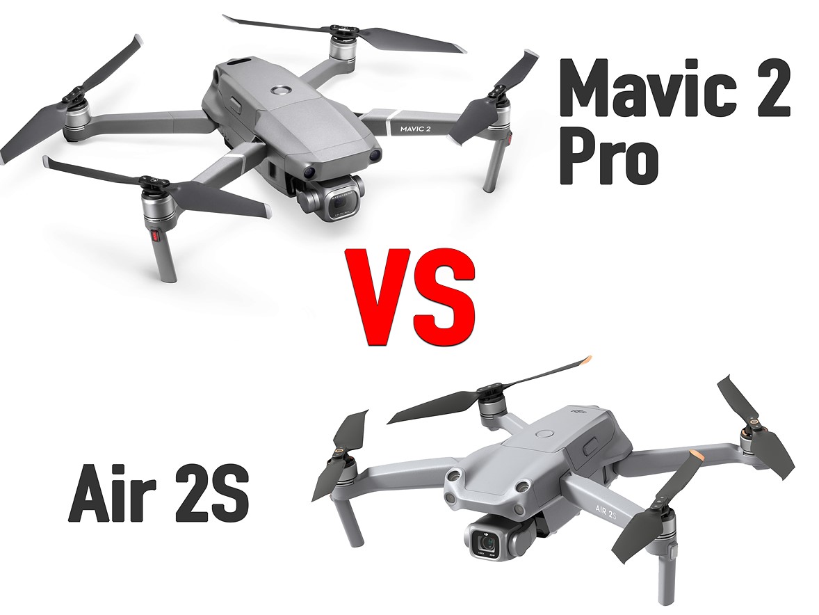 So sánh DJI Mavic Air 2S và Mavic 2 Pro